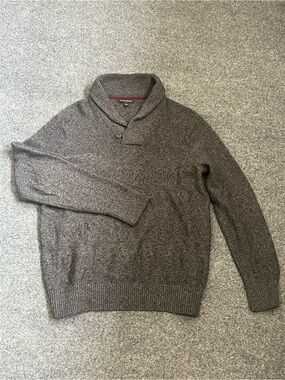 Banana Republic Men's Shawl Collar Turtleneck Sweater, XL